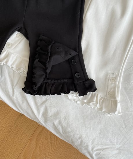 42[予約]ninibello capri frill pants