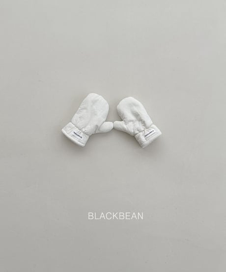 46[予約]blackbean baba padded gloves(kids)