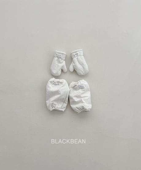 46[予約]blackbean baba padded gloves(kids)