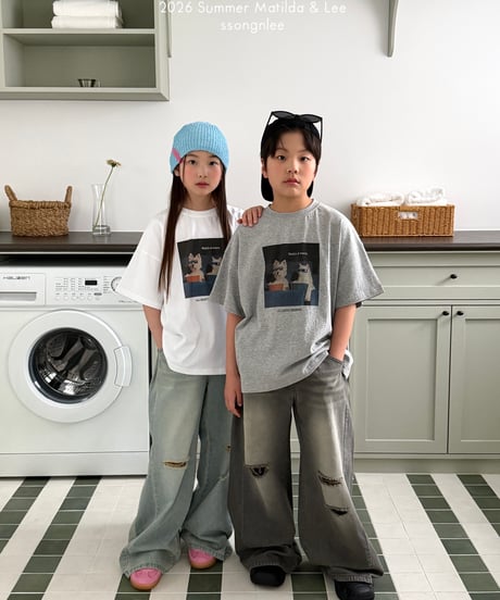 45[予約]matilda&lee cinema puppy tee