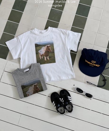 42[予約]matilda&lee angel pony tee