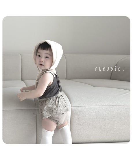 65[予約]nunubiel lace skirt bloomer