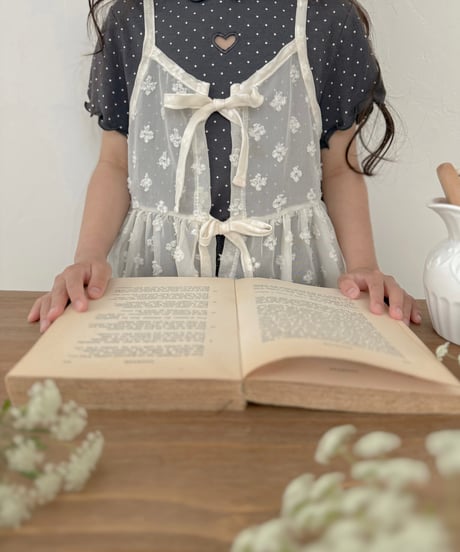 [即納]ninibello dot heart punching tee