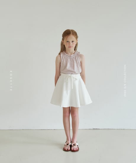 2[予約]ROSETTE arbel sleeveless t-shirt