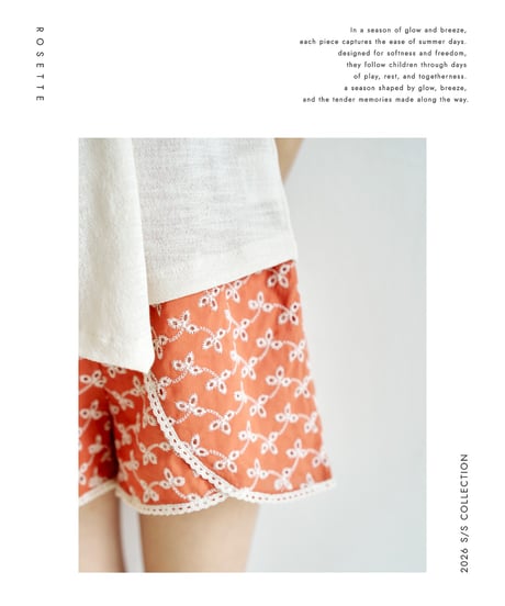 21[予約]ROSETTE leaf shorts