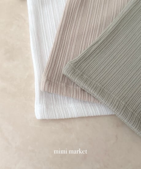 5[予約]mimi market sting short sleeve