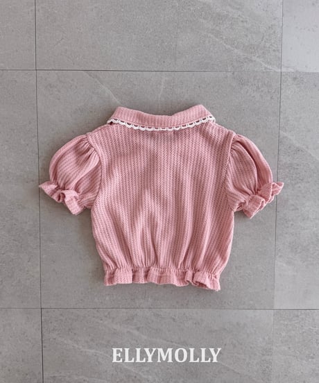 10[予約]ELLYMOLLY atelier puff collar tee