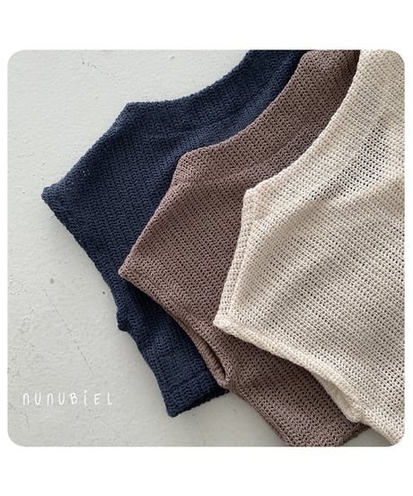 27[予約]nunubiel lemon vest