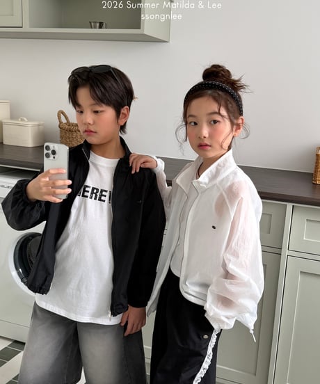 89[予約]matilda&lee see through windbreaker