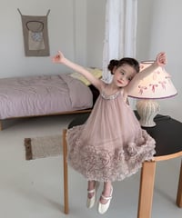 18[予約]aiai rose bloom dress
