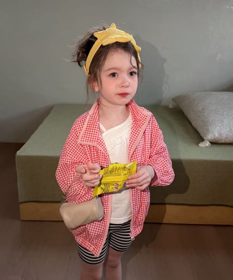 33[予約]aiai red gingham windbreaker