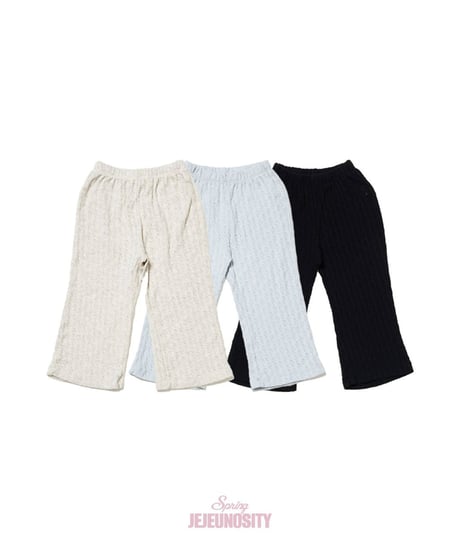 34[予約]jejeunosity gram knit pants