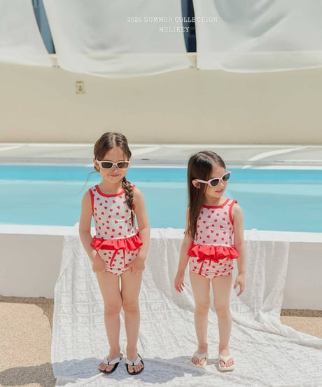 77[予約]melikey berry swim set