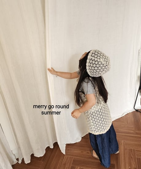 10[予約]merry go round lace long sleeveless