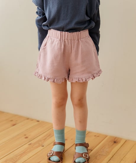 17[予約]mon Atelier summer frill shorts