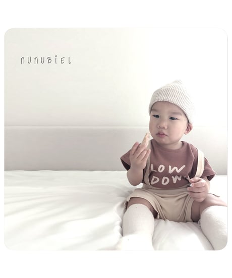 24[予約]nunubiel bebe slow t-shrts