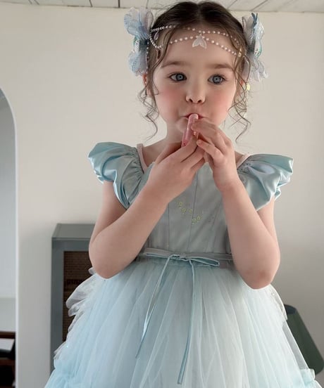 1[予約]aiai blue fairy tutu dress