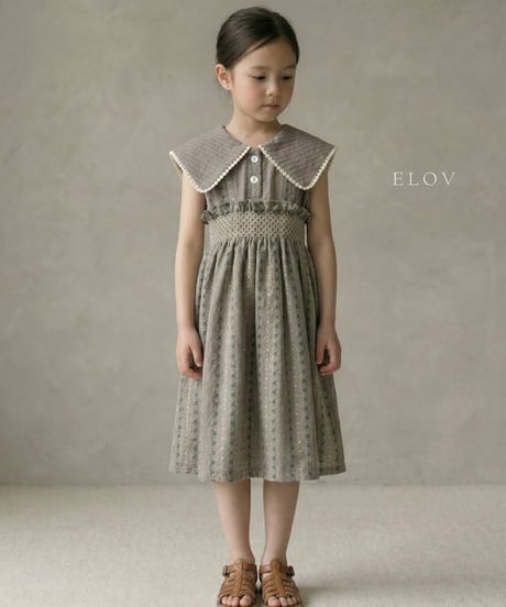 6[予約]elov&monpetitbebe reve dress