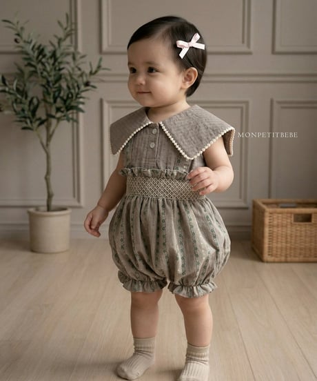 14[予約]elov&monpetitbebe reve romper