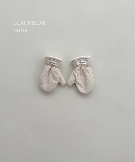 7[予約]blackbean baba bebe padded gloves(baby)