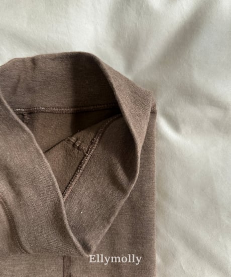 112[予約]ELLYMOLLY fleece basic tights