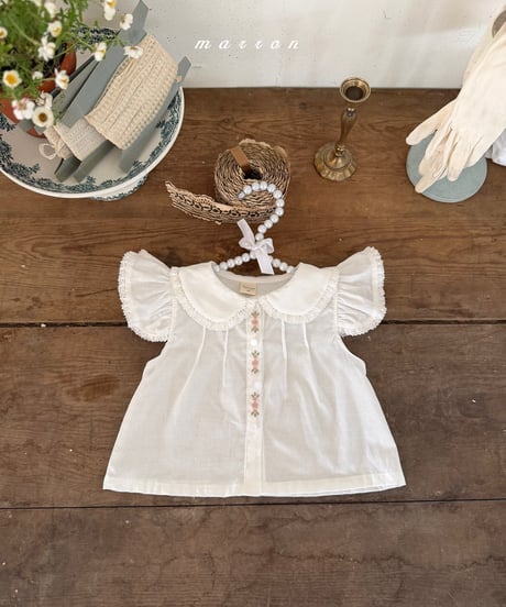 14[予約]marron jenny blouse(XS-L)