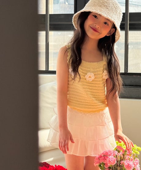 73[予約]ninibello daisy pop knit