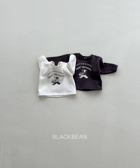 36[予約]blackbean cow rappa tee(kids)