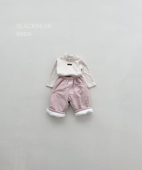 11[予約]blackbean peach polar bebe tee(baby)