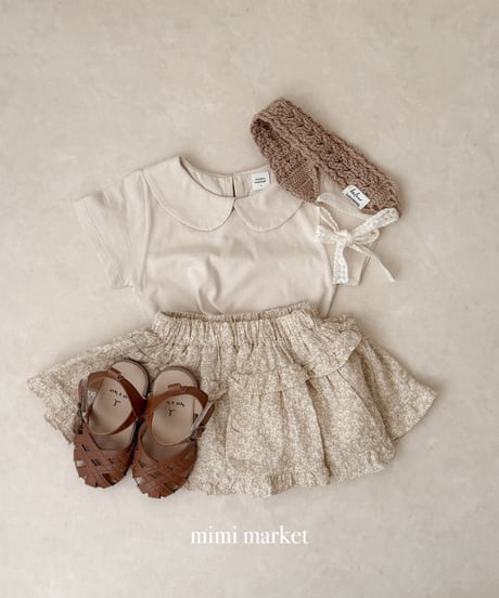 8[予約]mimi market line skirt
