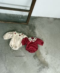 [即納]mienbloom.B cherry collar suit