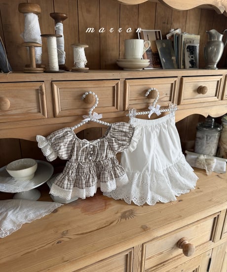 21[予約]marron lace wide leg pants(XS-L)