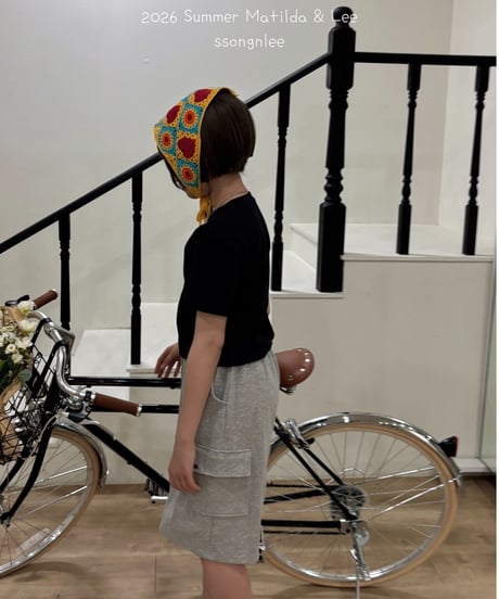 63[予約]matilda&lee cargo bermuda shorts