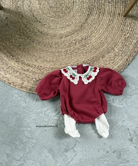 [即納]mienbloom.B cherry collar suit