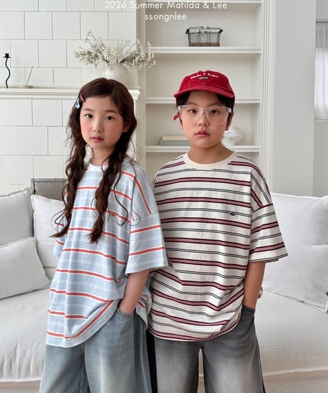 43[予約]matilda&lee melbourne border tee