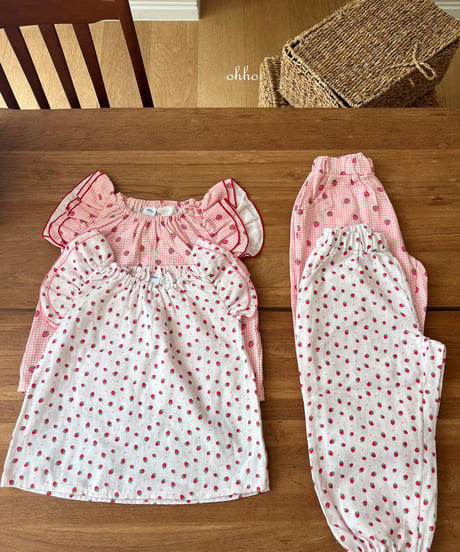19[予約]ohho berryberry blouse