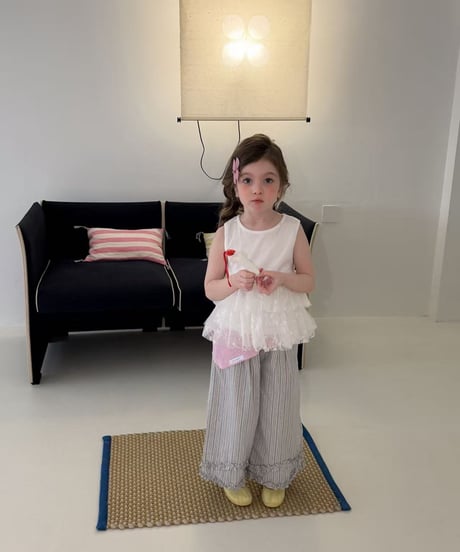 81[予約]aiai sugar tiered lace t-shirt