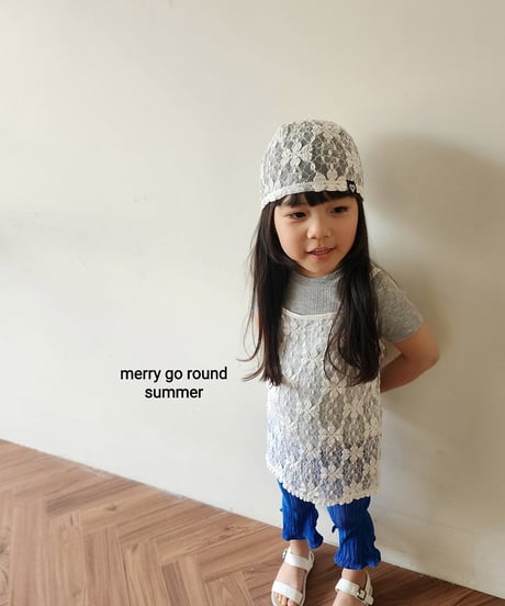 10[予約]merry go round lace long sleeveless