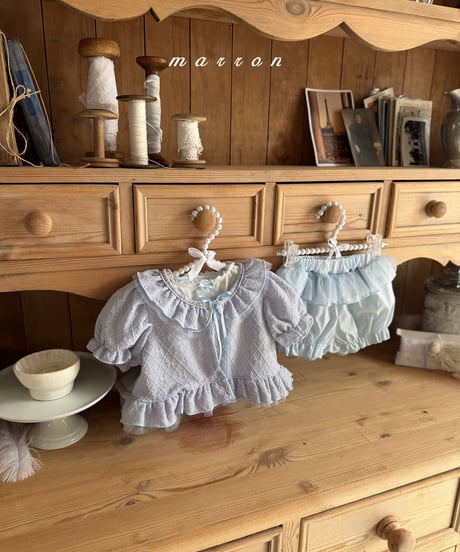 46[予約]marron bebe chouchou set(6-18m)