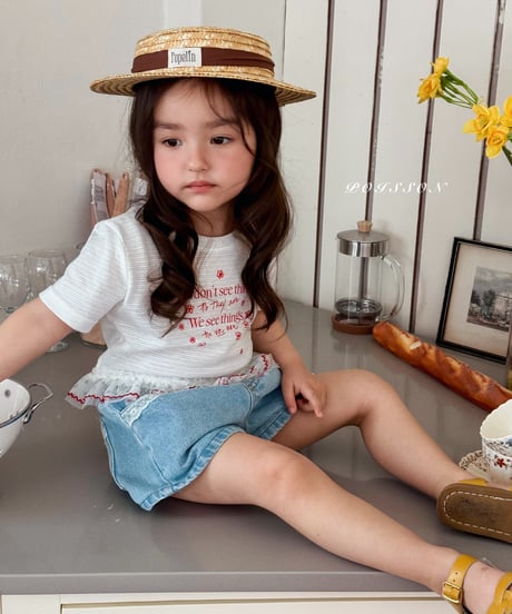 8[予約]poisson bloom puff tee