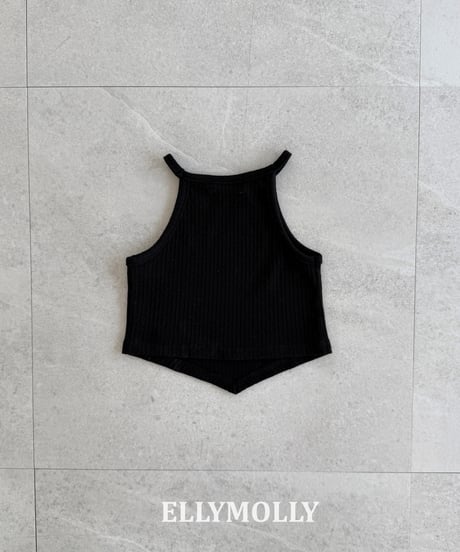 53[予約]ELLYMOLLY clean v-cut sleeveless