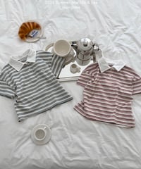 50[予約]matilda&lee jelly collar tee