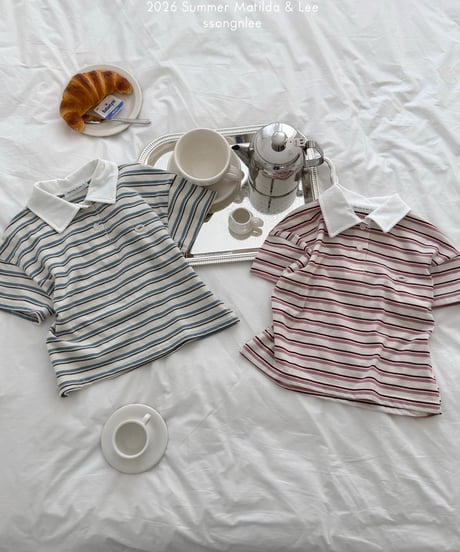 50[予約]matilda&lee jelly collar tee