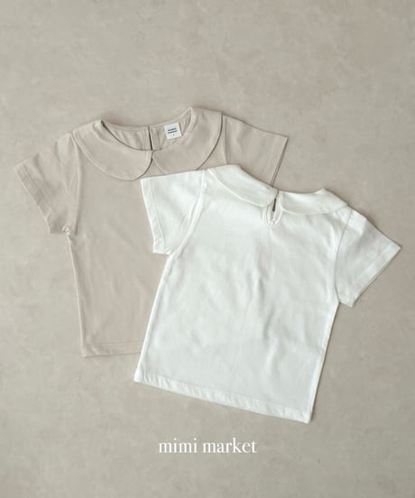 11[予約]mimi market butter polo shirt