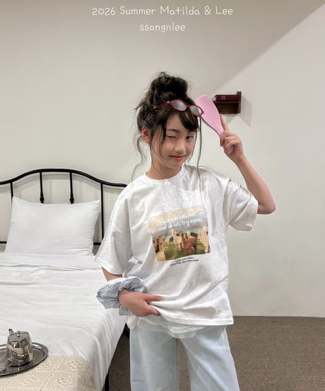 32[予約]matilda&lee alpaca tee
