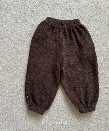 23[予約]ELLYMOLLY fuzzy hug jogger pants