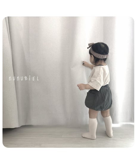 69[予約]nunubiel bebe smile t-shirt