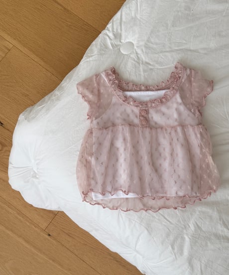 31[予約]ninibello love me sasha t＋sleeveless