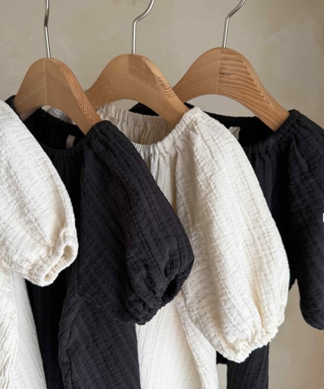 13[予約]La.camel popo blouse