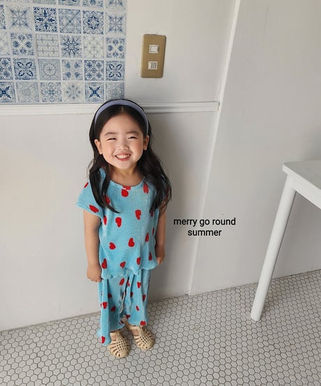 19[予約]merry go round pleated set
